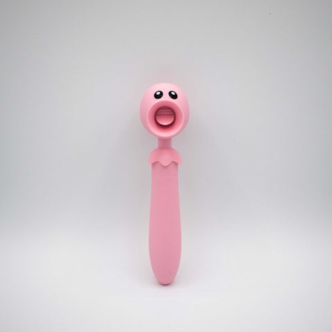 Lick n Stick Pink Clit Flicker and G-Spot Vibrator Toy Finger Stimulator