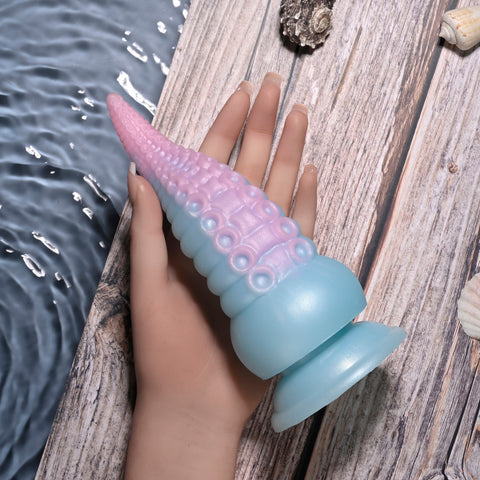 Selopa Stuck On You 7.5 Inch Vibrating Dong with Suction Cup Fantasy Dongs