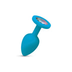 Gemma Silicone Jewel Butt Plug – Vibrant Tapered Butt Plug