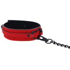 S&M Amor Heart Collar and Leash (Red) – Luxury Collar and Leash Set Red > Bondage Gear > Collars & Leashes