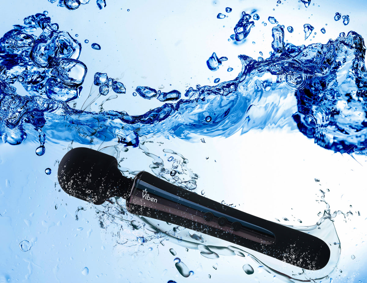 Viben Obsession Wand Massager in Black Black > Sex Toys > Massage Wands