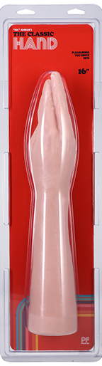 Doc Johnson The Hand – 16 Inch Flexible Phthalate-Free Anal and Vaginal Toy Beige > Dildos > Oversized Toys