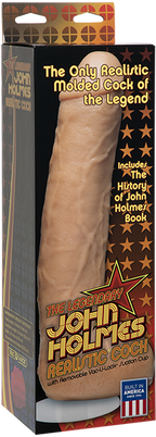 John Holmes Realistic Cock 9.5 Inch with Removable Vac-U-Lock Suction Cup – Dildo Vanilla > Dildos > Performer Replica