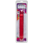 Crystal Jellies 12 Inch Double Dong (Pink) – Large Dildo > Dildos > Double Dildos