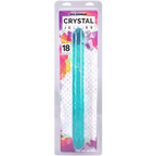Doc Johnson Crystal Jellies - Flexible 18 Double Dong Default Title > Dildos > Double Dildos