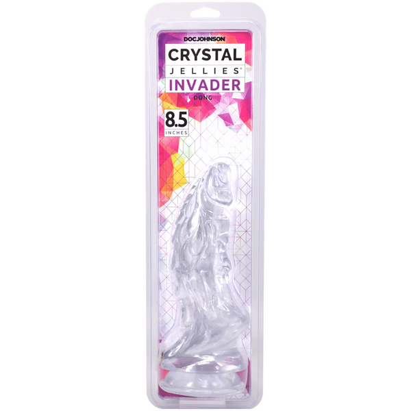 Crystal Jellies Mythical Invader - Suction Cup Base 8.5 Inch Dildo