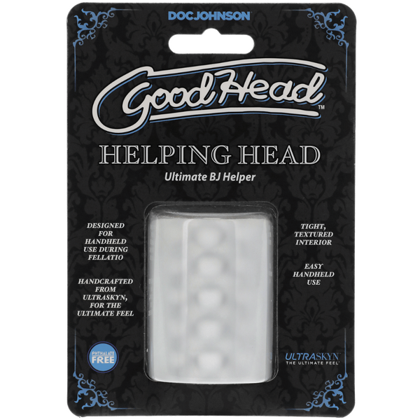 GoodHead Helping Mini Stroker – Ultra-Realistic Handheld Stroker Default Title > Sex Toys For Men > Masturbators > Vibrating