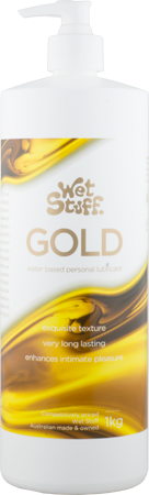 Wet Stuff Gold Premium Lubricant – Long-Lasting 1kg 1kg > Lube > Water Based
