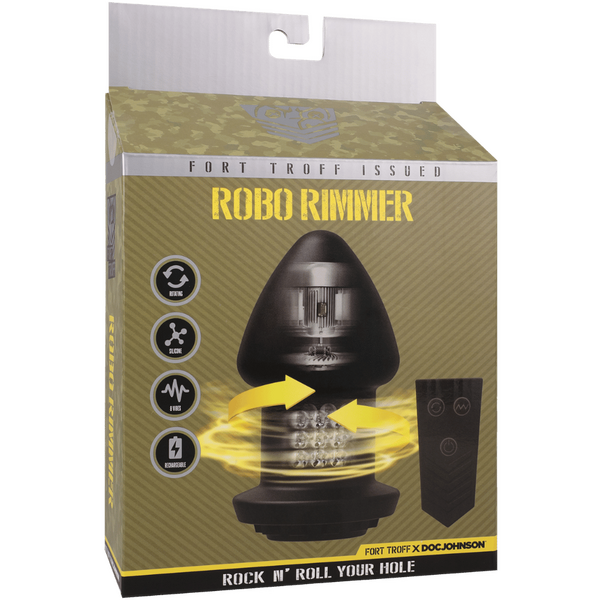 Robo Rimmer X – Dual Engine Tapered Vibrating Plug Default Title > Anal Range > Vibrating Butt Plugs