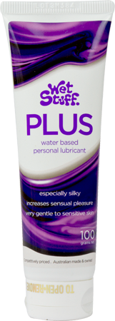Wet Stuff Plus – Water-Based Lubricant 100g 100g > Lube > Water Based