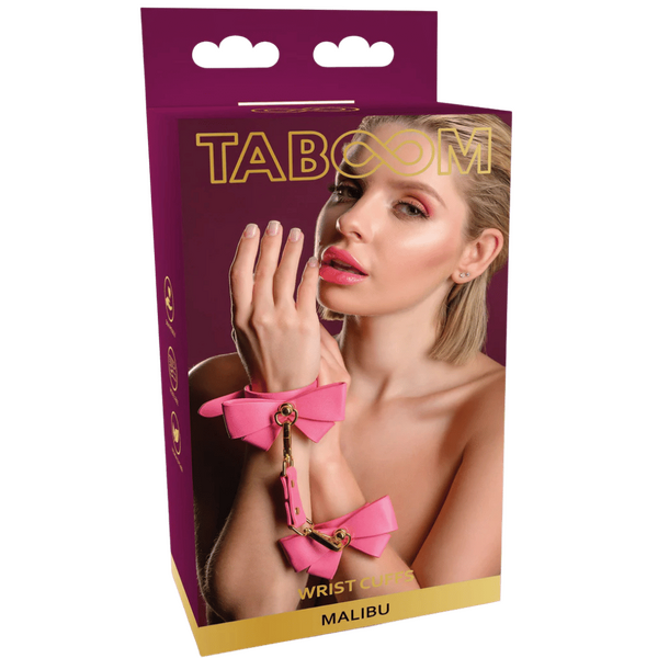 Taboom Malibu Wrist Cuffs – Vegan PU Leather Bondage Wrist Cuffs Default Title > Bondage Gear > Restraints