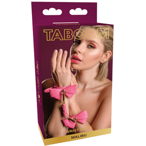 Taboom Malibu Wrist Cuffs – Vegan PU Leather Bondage Wrist Cuffs Default Title > Bondage Gear > Restraints