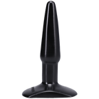 Classic Smooth Butt Plug Small Black > Anal Range > Butt Plugs
