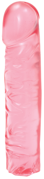 Doc Johnson Crystal Jellies Classic 8 Inch Soft Flexible Dong > Dildos > Realistic Dildos