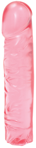 Doc Johnson Crystal Jellies Classic 8 Inch Soft Flexible Dong > Dildos > Realistic Dildos