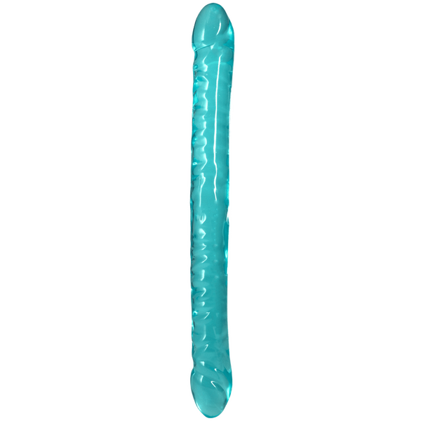Crystal Jellies - Flexible 18 Double Dong > Dildos > Double Dildos Main image