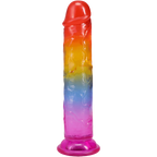 Doc Johnson Crystal Jellies 7-Inch Flexible Phthalate Free Dong > Dildos > Realistic Dildos