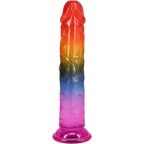Doc Johnson Crystal Jellies – Flexible Phthalate-Free 7.5 Inch Dong > Dildos > Realistic Dildos
