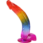 Crystal Jellies Realistic Cock With Balls – Jelly 9.5 Inch Dildo > Dildos > Realistic Dildos