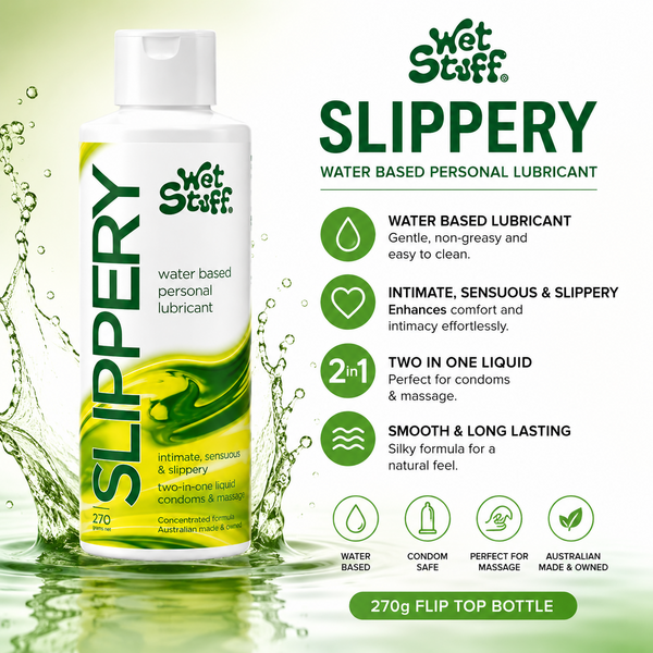 Wet Stuff Slippery Stuff – Water-Based Liquid Lubricant 270g Secondary image