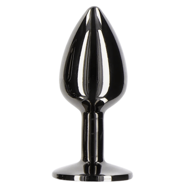 Taboom Butt Plug With Diamond Jewel Small – Lightweight Aluminium Butt Plug > Anal Range > Jewel Butt Plugs
