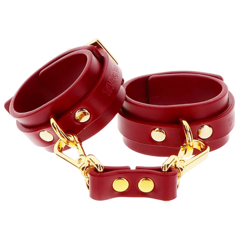 TABOOM D-Ring Collar and Wrist Cuffs Set – Fashion Accessory and BDSM Restraint > Bondage Gear > Restraints