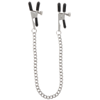 Taboom Adjustable Clamps with Chain – Adjustable Nipple Clamps > Sex Toys > Nipple Clamps