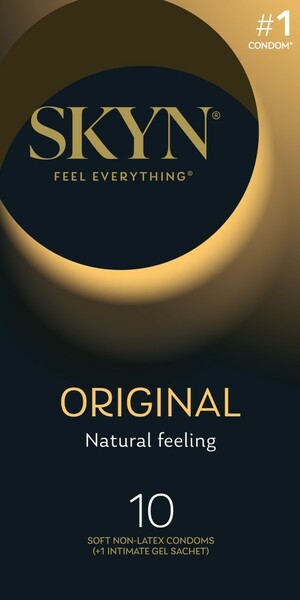 Skyn Original – Natural Feeling Polyisoprene Condoms 10 Pack > Essentials > Condoms > Non-Latex