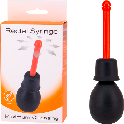 Uni-Sex Rectal Syringe Compact Design Hygiene Syringe for Anal Cleaning and Preparation > Essentials > Douches
