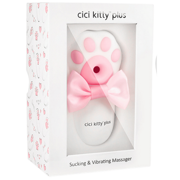 Cici Kitty Plus - Liquid Silicone Suction And Vibration Massager > Sex Toys For Ladies > Air Pulsation
