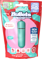Screaming O 4B Bullets – Low Pitch Bass Motor Compact Vibrator with Long-Lasting Batteries > Vibrators > Mini Vibrators
