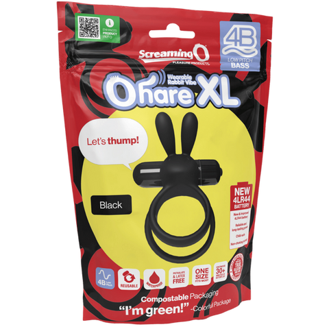Ohare XL 4B – Deep-Rumbling Bass Vibrator with Stretchy Ring > Vibrators > Finger Vibrators