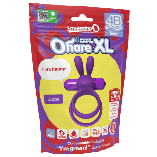 Screaming O 4B Ohare XL – Powerful Deep Bass Vibrations > Cock Ring > Vibrating