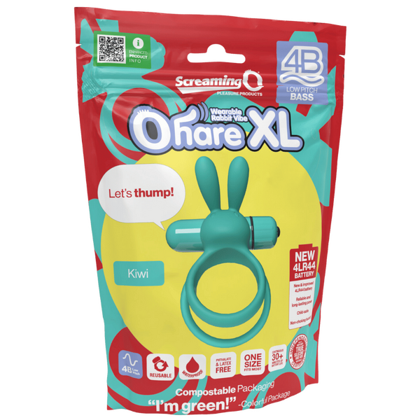 Screaming O 4B Ohare XL – Powerful Deep Bass Vibrations > Cock Ring > Vibrating
