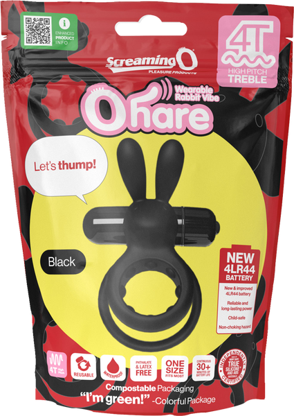 Screaming O 4T Ohare – Body-Safe Silicone Double Ring Vibrator > Sex Toys > Couples Toys