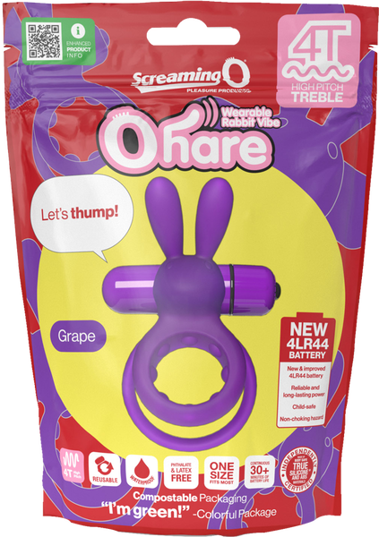 Ohare 4T High Pitch Treble (Grape) > Sex Toys > Couples Toys