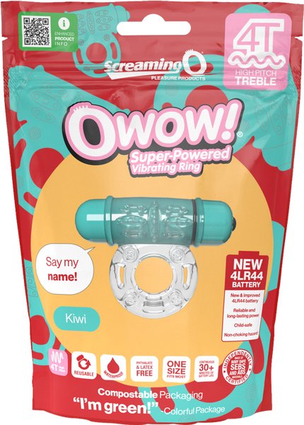 Owow 4T OWow Vibrating Ring – Body-Safe SEBS Material Couples Ring > Cock Ring > Vibrating