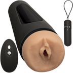 Doc Johnson Main Squeeze Original Vibro – Wireless Remote-Controlled Vibrating Masturbator > Sex Toys For Men > Masturbators > Vibrating
