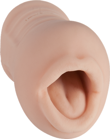 Doc Johnson UltraSkin Deep Throat Pocket Pal – Reusable Oral Cup > Sex Toys For Men > Masturbators > Manual