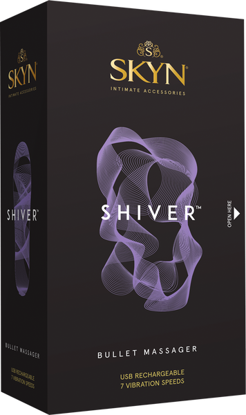 SKYN Shiver – Rechargeable Waterproof Bullet Vibrator with 7 Speeds and Modes > Vibrators > Mini Vibrators