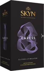 Skyn Caress – 10 Mode Vibrating Clitoris Stimulator with Ultra Soft Finish > Sex Toys For Ladies > Clitoral Vibrators and Stimulators