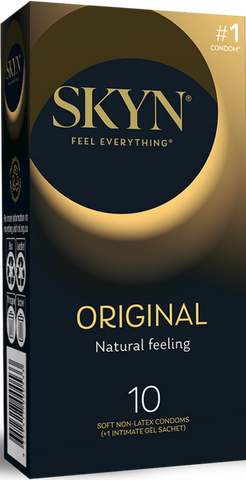 Skyn Original – Natural Feeling Polyisoprene Condoms 10 Pack Default Title > Essentials > Condoms