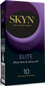 Skyn Feel Everything Elite – Ultra Thin Ultra Soft Condoms Pack of 10 Default Title > Essentials > Condoms