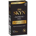 Skyn Supreme Feel – Ultra-Thin Polyisoprene Condoms 10 Pack One Size > Essentials > Condoms