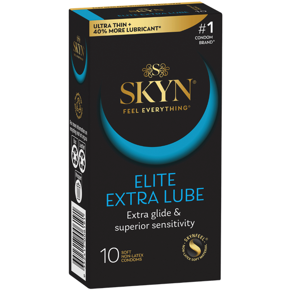 Skyn Elite Extra Lube – Condom 10 Pack One Size > Essentials > Condoms > Non-Latex