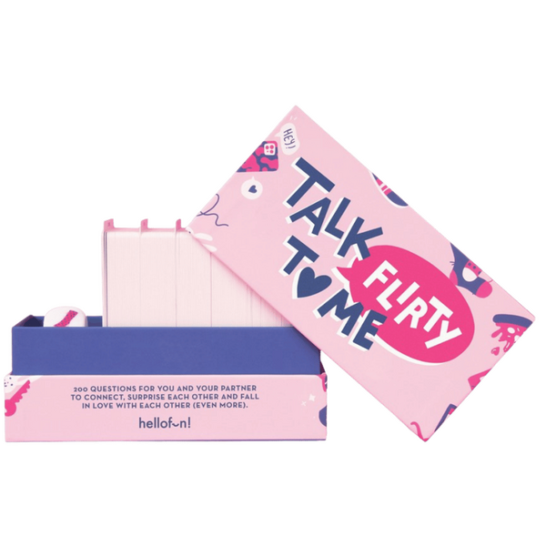 Talk Flirty To Me – Romantic Couple’s Game for 2 Players Adult Game > Novelties > Card Games