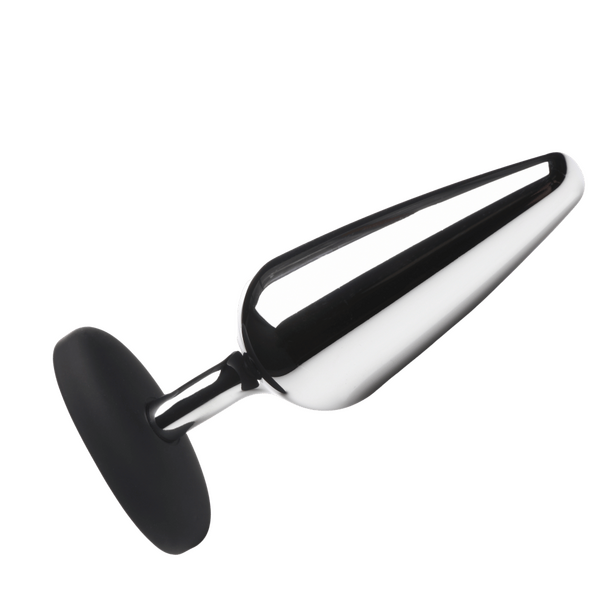 Butt Slut Metal and Silicone Butt Plug – Lightweight Aluminum Alloy Butt Plug > Anal Range > Butt Plugs