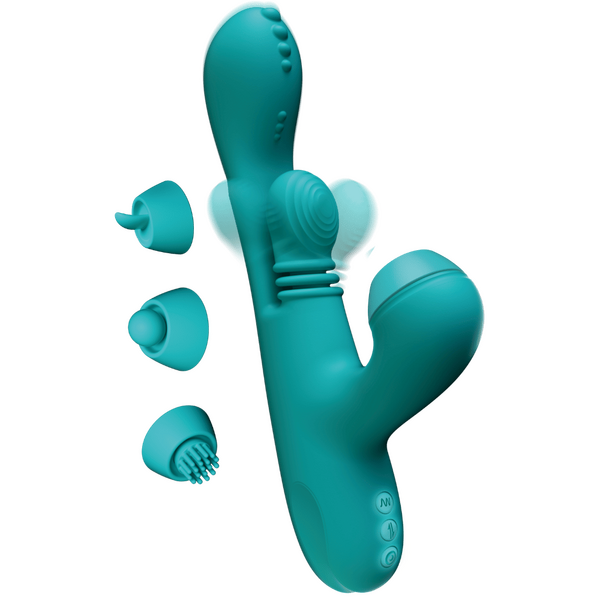 Sensa Sway – 10-Function G-Spot and Clitoral Vibrator with Replacement Sleeves > Vibrators > Ladies > Rabbit Multi
