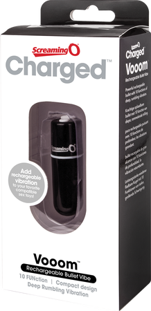 Vooom Bullet – Waterproof 10-Function Portable Bullet Vibrator > Vibrators > Mini Vibrators