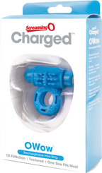 O Wow Ring Rechargeable Vibrating Cock Ring with 10 Vibration Functions SEBS Material > Cock Ring > Vibrating